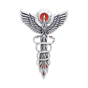Phoenix Fire Dance Pendant TP3197 - Jewelry